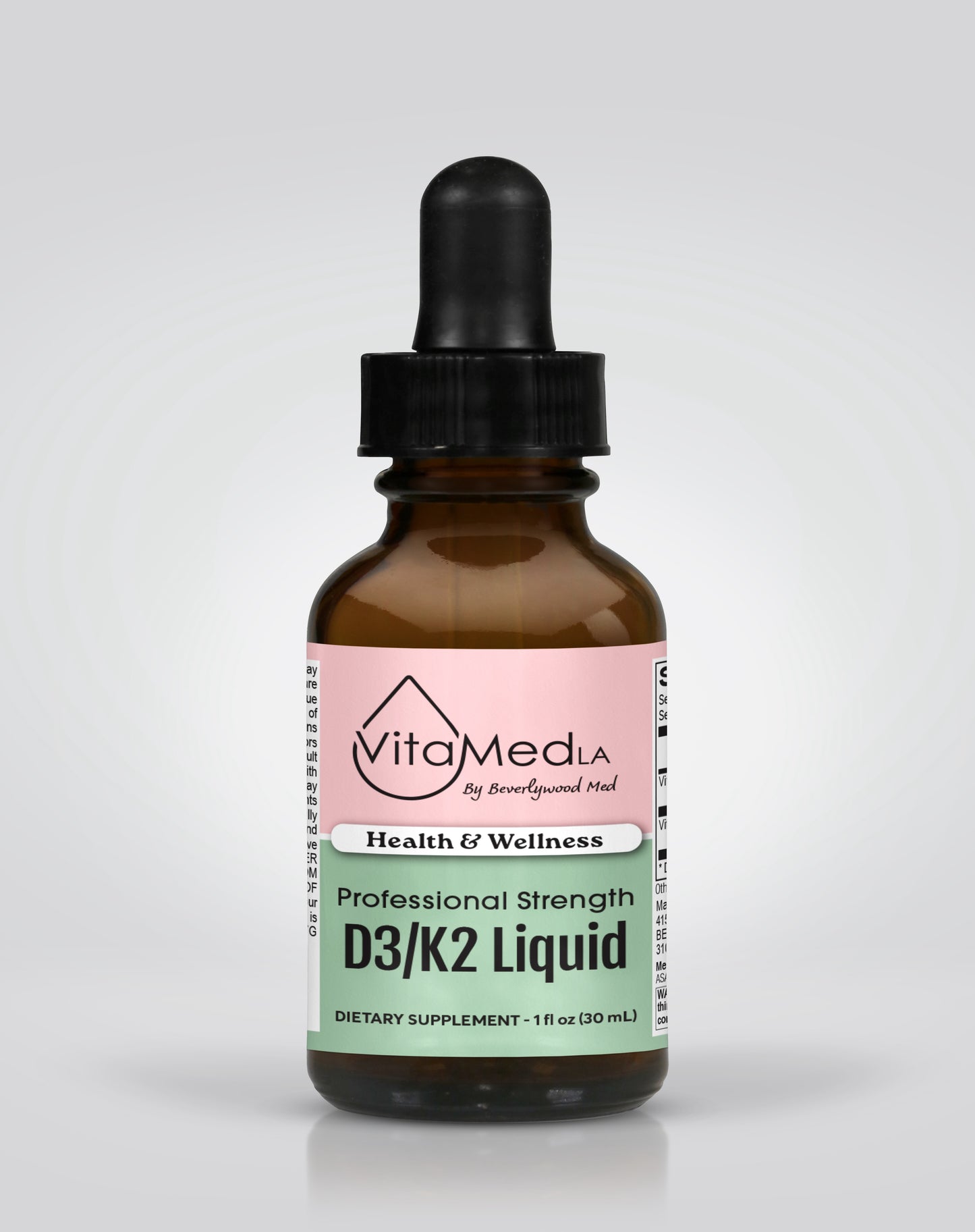 Vitamin D3 w/ K2 Liquid Drops